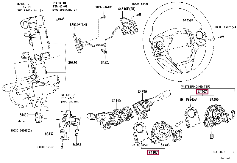 Оригинальные катушки зажигания Тойота Рав 4. Подрулевой шлейф Rav4