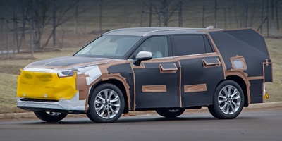 Toyota Highlander 2020 на испытаниях в США