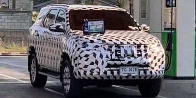 Toyota Fortuner на испытаниях